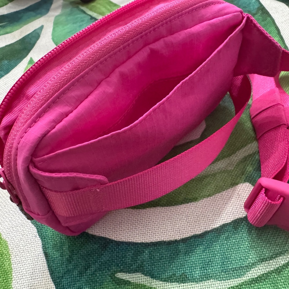 Lululemon pink small belt bag
